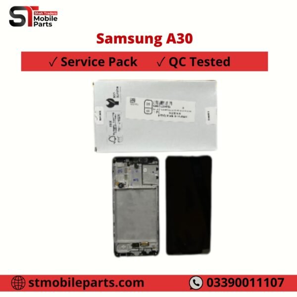 Samsung Galaxy A30 LCD with touch screen A305 Service Pack