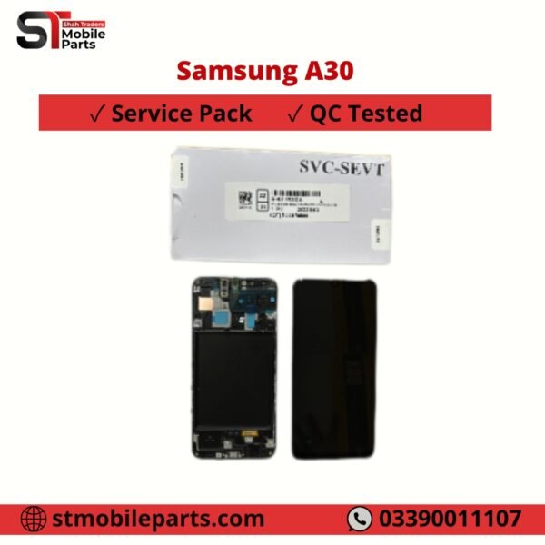 Samsung Galaxy A30 LCD with touch screen A305 Service Pack
