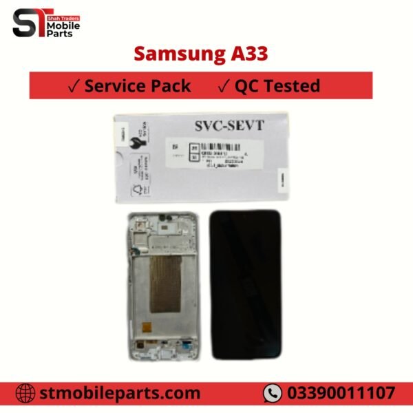 Samsung Galaxy A33 LCD Display Touchscreen Original Service Pack Lavender