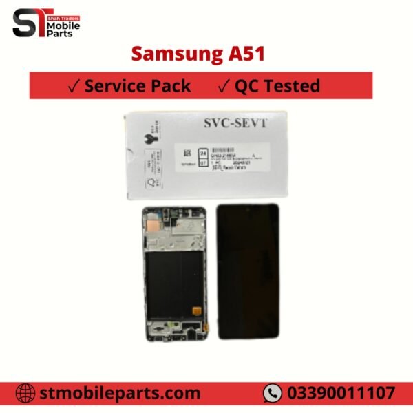 Samsung Galaxy A51 Amoled LCD touch screen digitizer A515 Service Pack