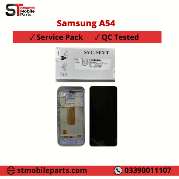 Samsung Galaxy A54 5G A546 LCD Display Touch Glass Service Pack Violet.