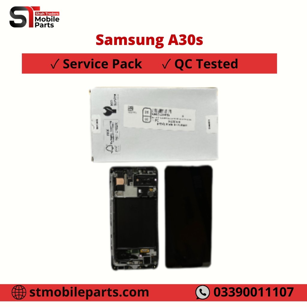 Samsung Galaxy LCD touch screen digitizer A307 with frame Service Pack