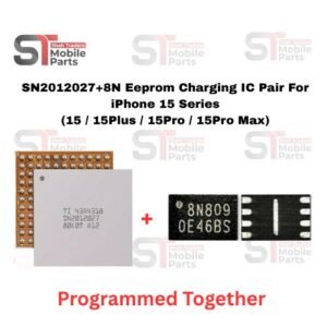 SN2012027 + 8N Eeprom Charging IC Pair For iPhone 15 Series (15 / 15Plus / 15Pro / 15Pro Max)