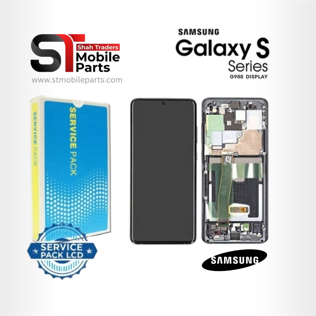 Samsung S20 Ultra Service Pack LCDs (Cosmic Black color)