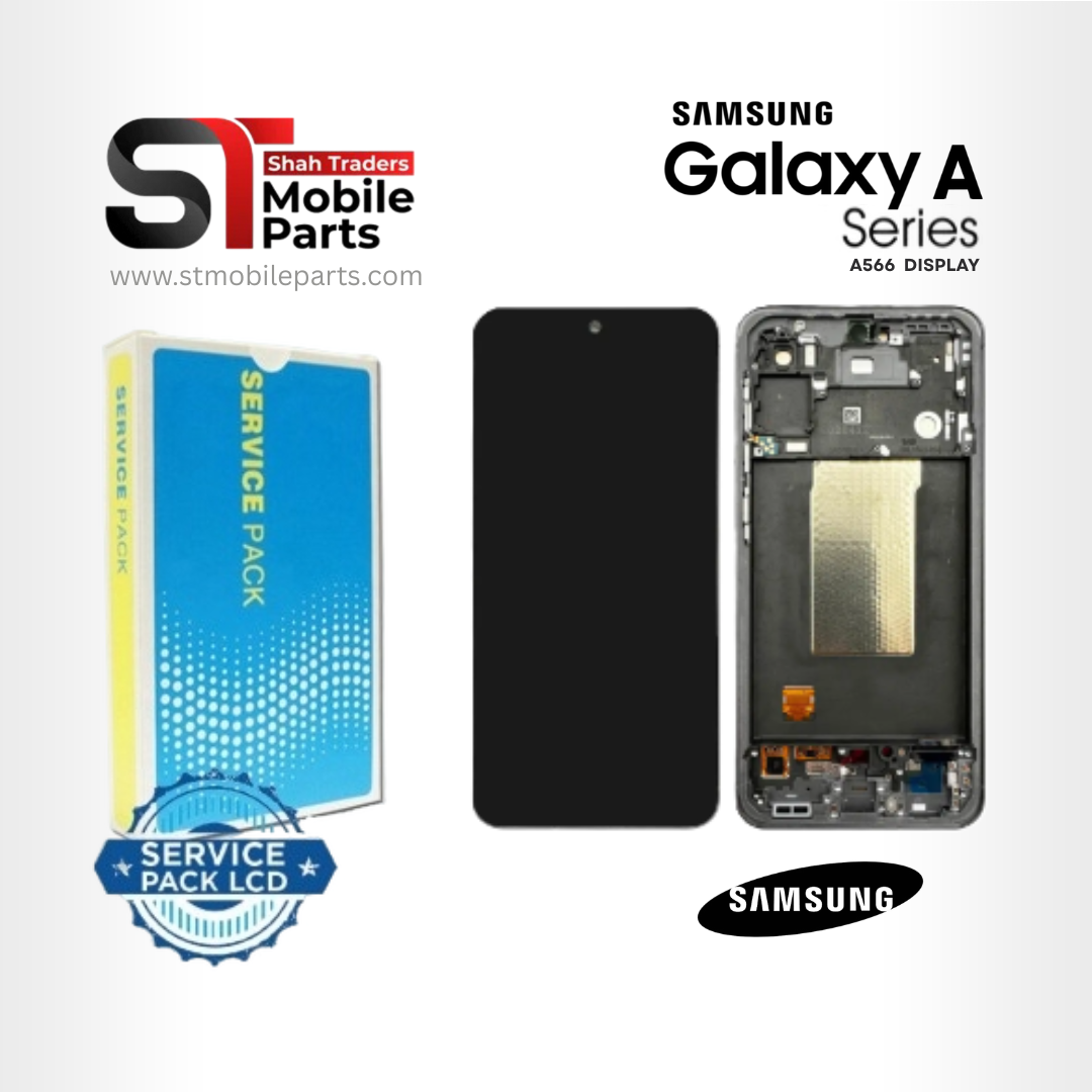 Samsung Galaxy A56 (Graphite) Service Pack LCD Screen Display