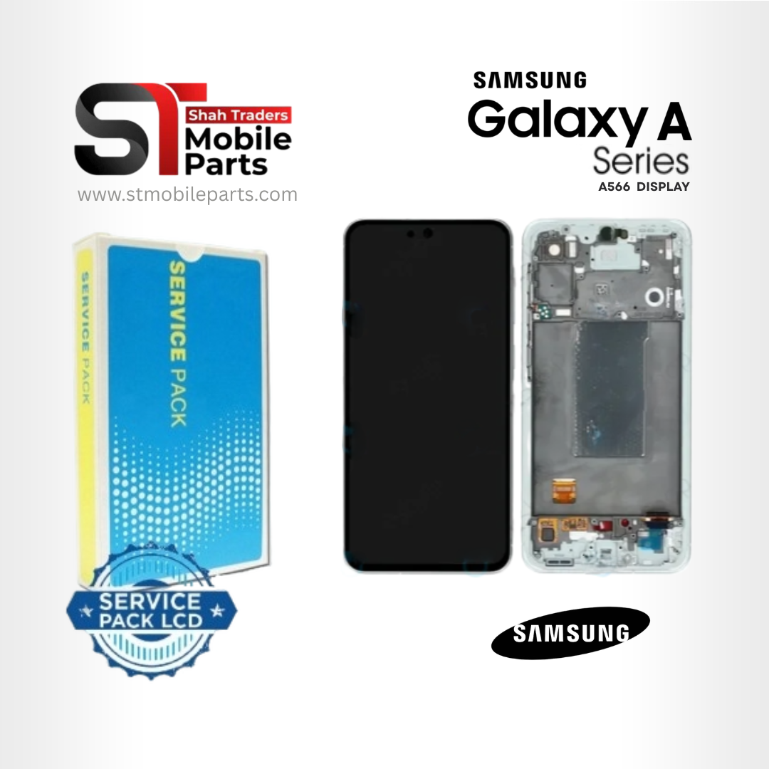 Samsung Galaxy A56 (White) Service Pack LCD Screen Display