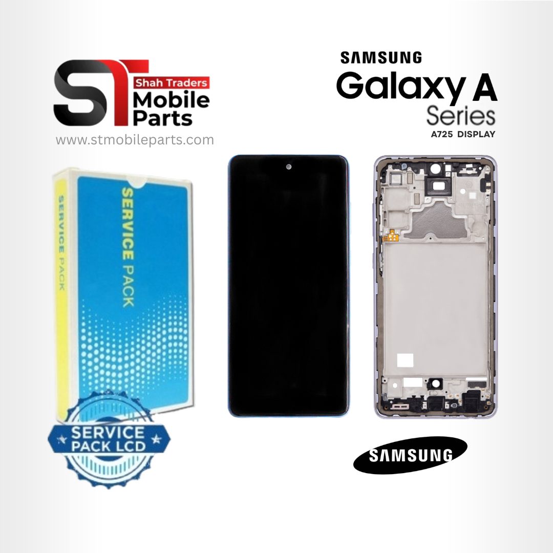 Samsung Galaxy A72 (Violet) Service Pack LCD Screen Display